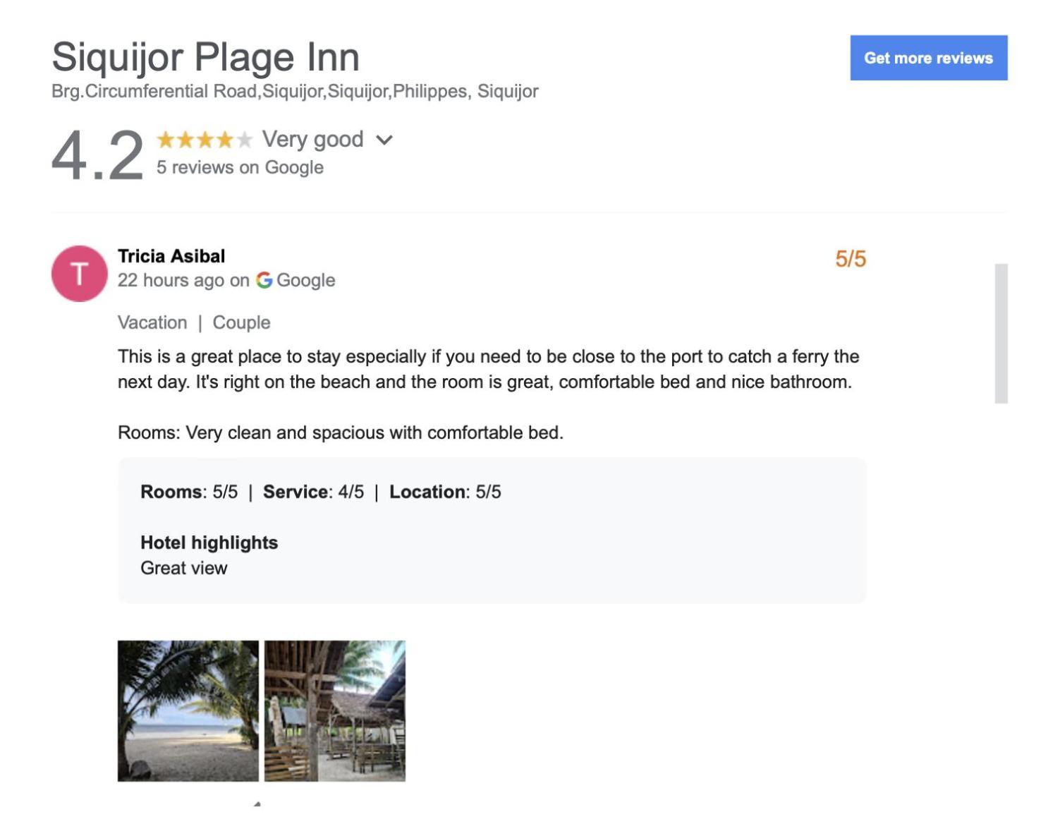 Siquijor Plage Inn Exterior photo
